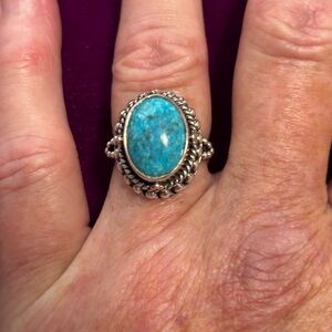 Samuel B. Turquoise Silver Ring
